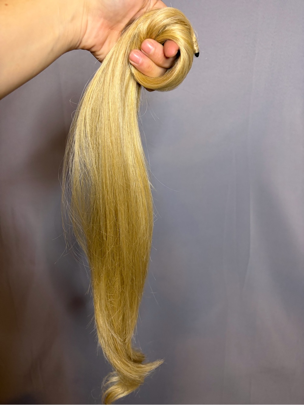 Honey Blonde wrap around Hair Extension - Natural Blonde